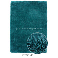 Elastic &amp; Polyester Silk Shaggy Carpet